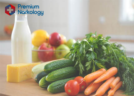 Продукты питания на столе